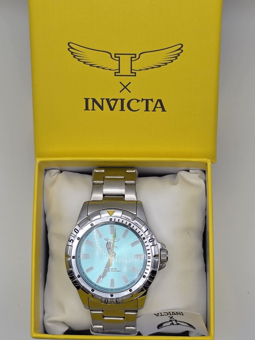70051 - Invicta Specialty Men 42Mm Metal Silver Light Blue Dial Mg68 Quartz - Picture 2 of 9